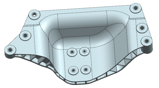 一汽四驅懸置支架